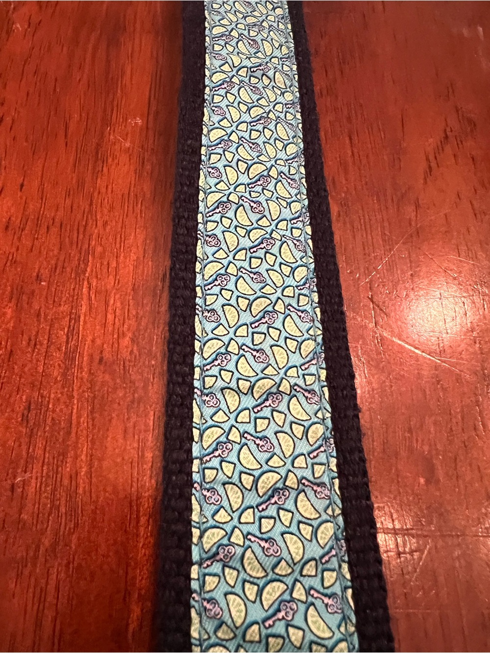 OBO!! - NWOT - Men’s Vineyard Vines Navy Belt w/ Light Blue & Lime Pattern
